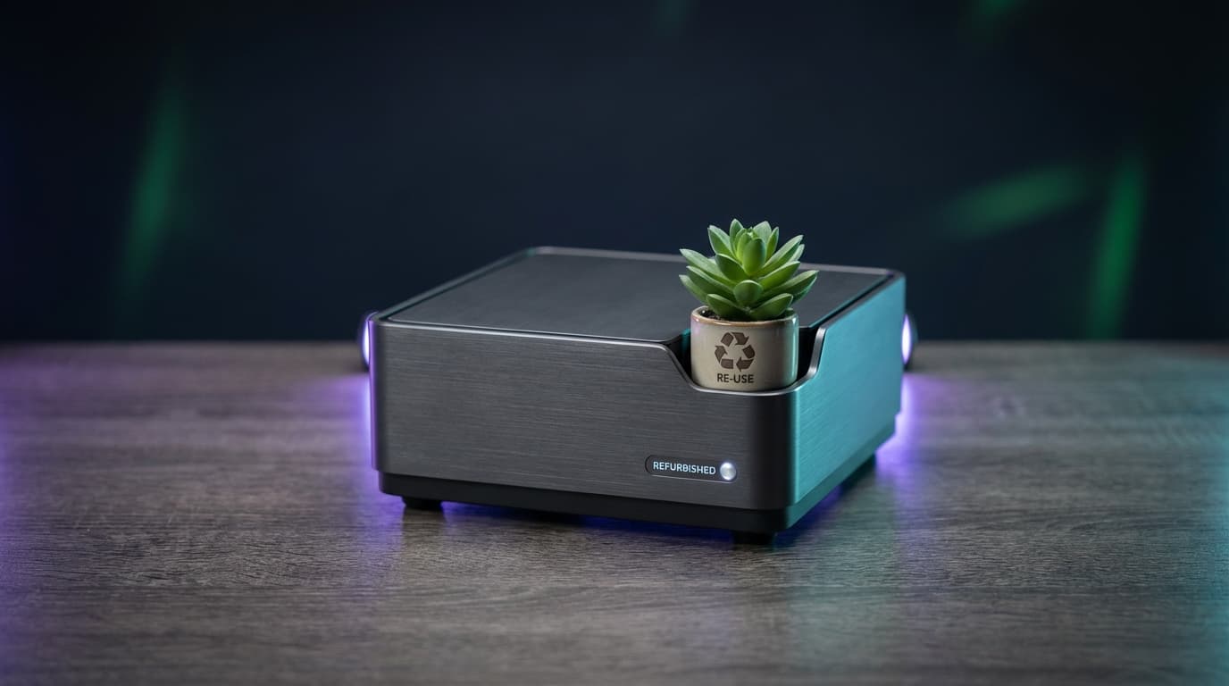 Nachhaltigkeit durch Refurbished PCs: So sparen Sie CO₂ und Geld