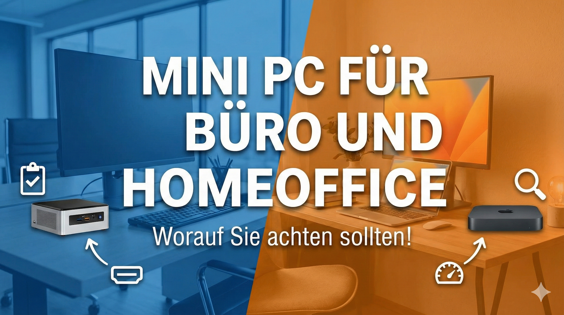 Mini PC für Büro und Homeoffice, worauf Sie achten sollten