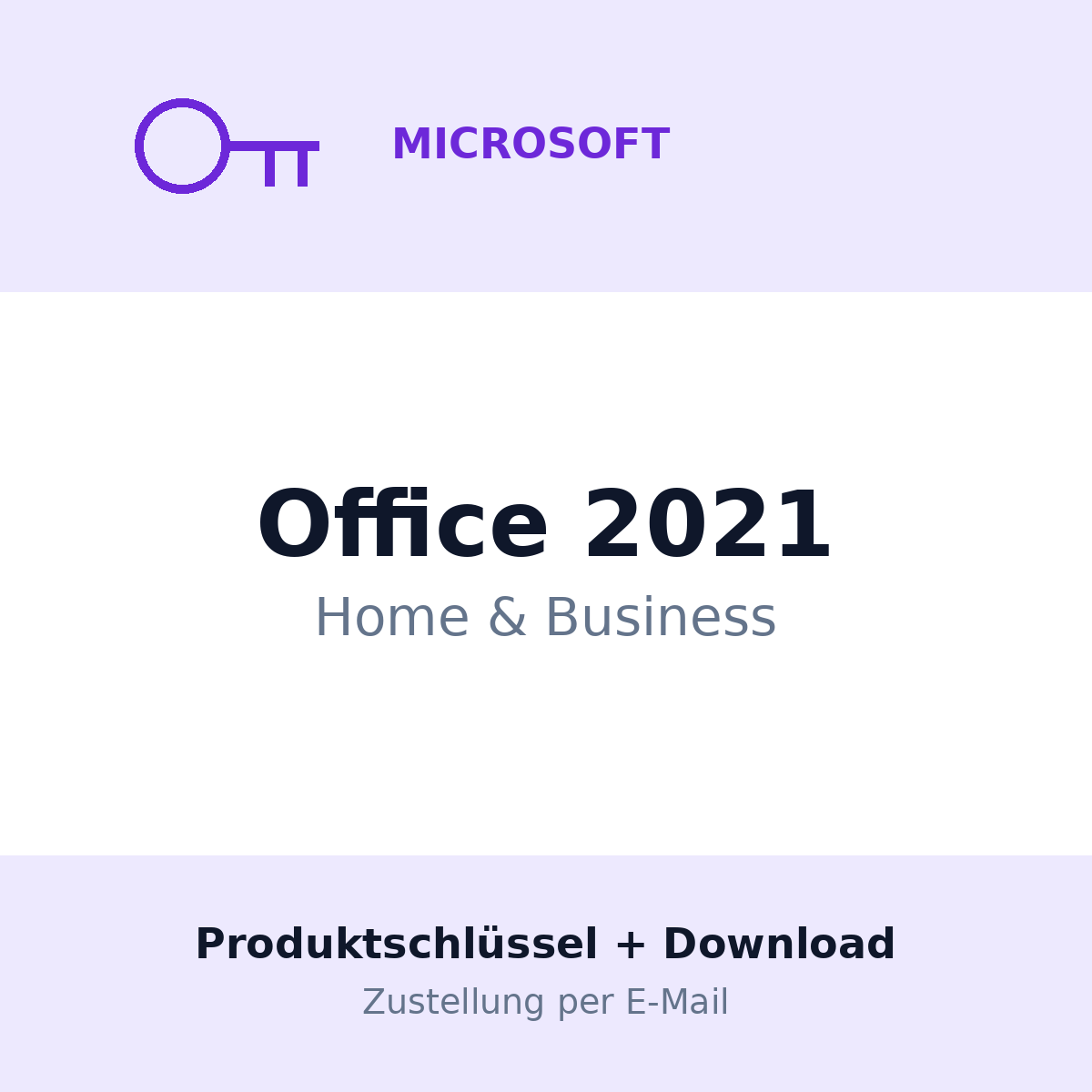 Microsoft Office 2021 Home & Business | Produktschlüssel + Download | Lieferung per E-Mail - Ansicht 1
