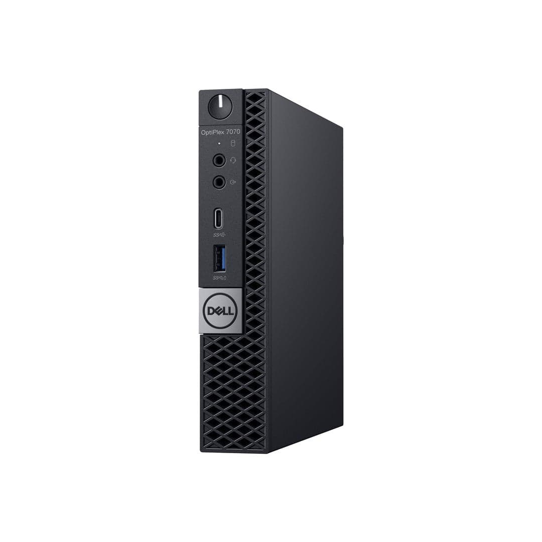 Dell 7070 Micro | bis i9-9900T | 8-32GB RAM mit 8 - 32GB (konfigurierbar) GB RAM und 128GB - 2TB (konfigurierbar) GB SSD – Refurbished kaufen bei MJtronics