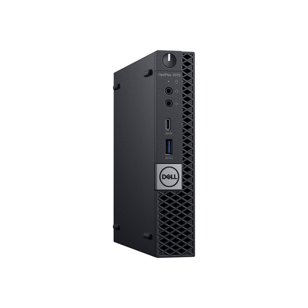 Dell OptiPlex 7070 Mini-PC | Intel Core I9-9900T | 16 GB RAM | 256 GB SSD | Windows 11 Pro | Office 2024 - Ansicht 1