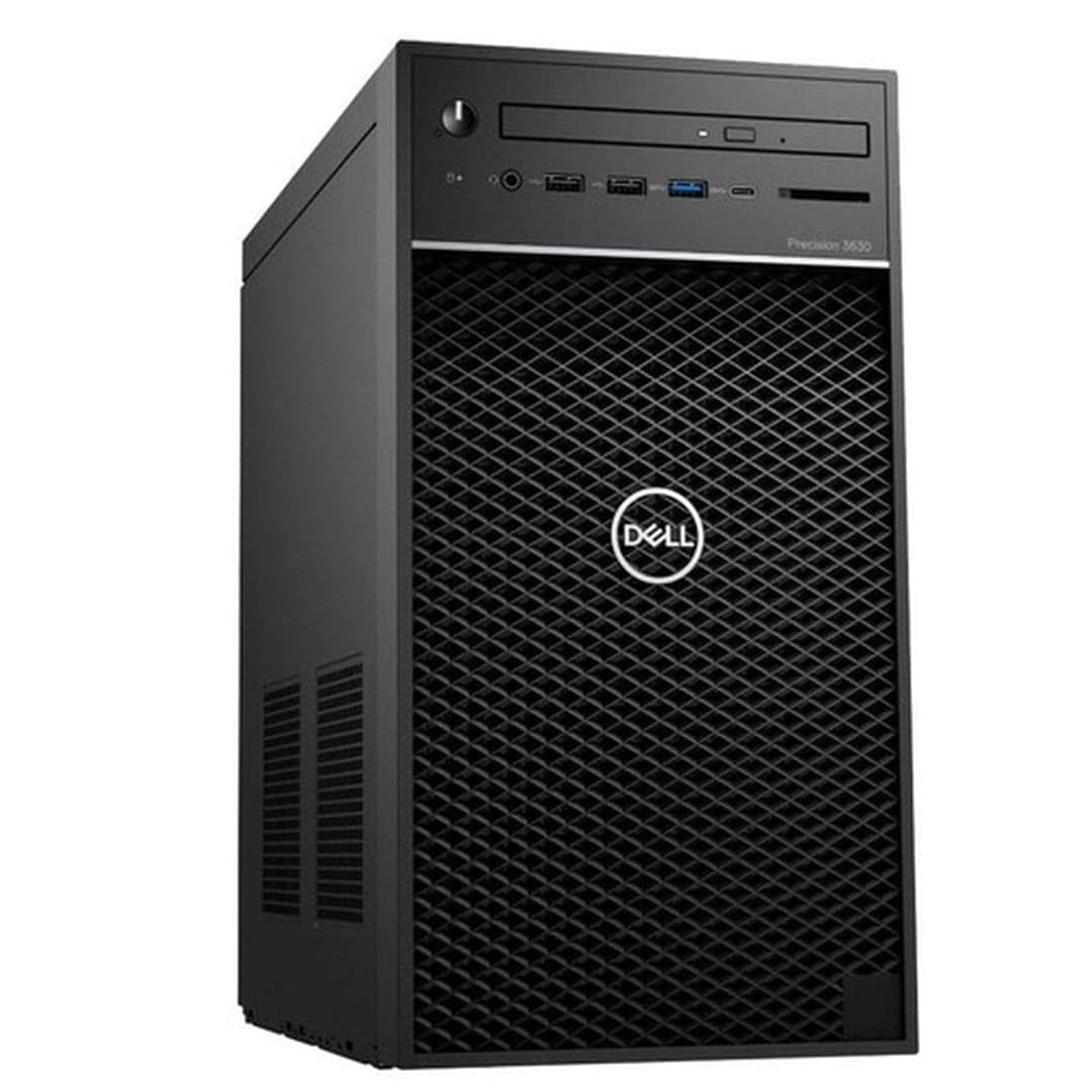 Dell Precision 3630 Tower | Intel Core i3-9100 | 8 GB RAM | 128 GB SSD | Windows 11 Pro | Office 2024 - Ansicht 1