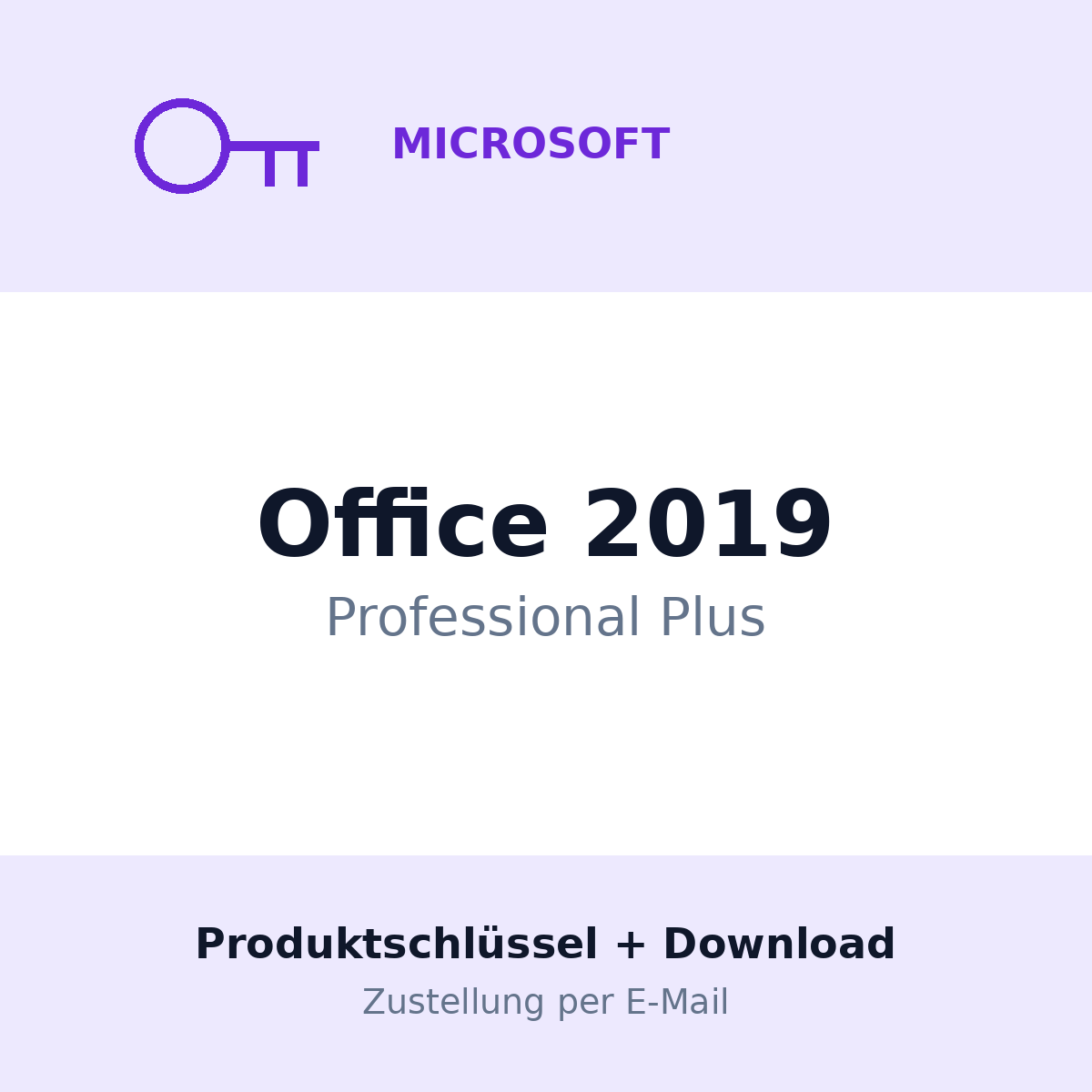 Microsoft Office 2019 Professional Plus | Produktschlüssel + Download | Lieferung per E-Mail - Ansicht 1