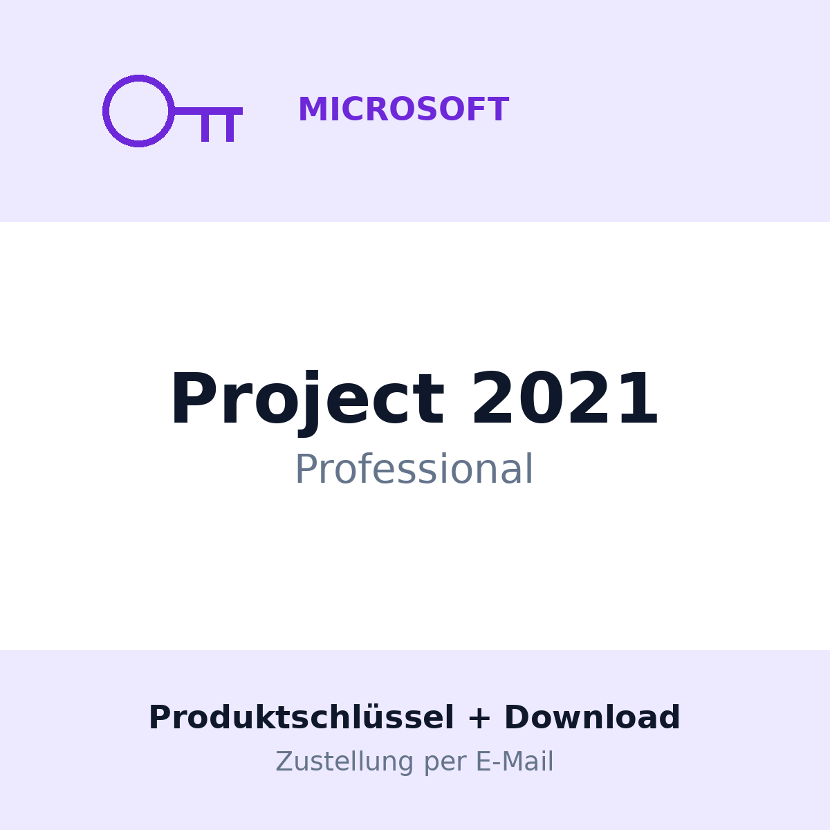 Microsoft Project 2021 Professional | Produktschlüssel + Download | Lieferung per E-Mail - Ansicht 1
