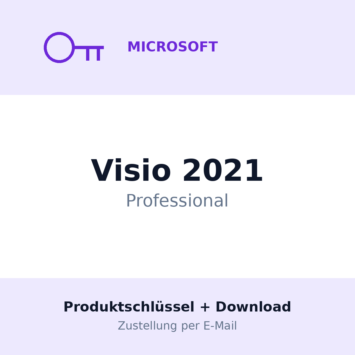 Microsoft Visio 2021 Professional | Produktschlüssel + Download | Lieferung per E-Mail - Ansicht 1