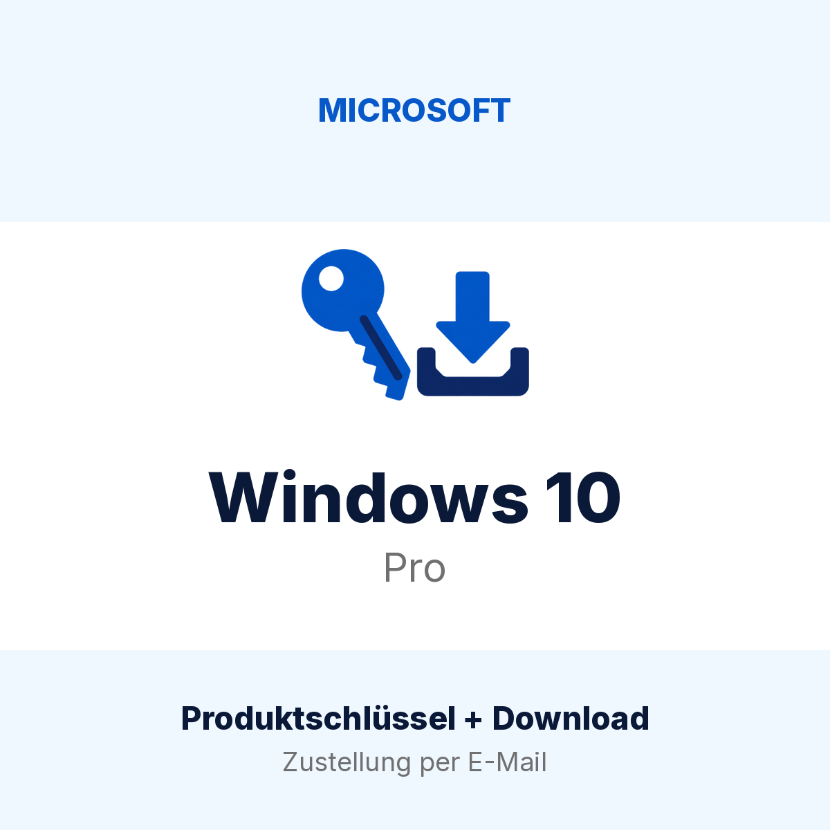 Microsoft Windows 10 Pro – refurbished kaufen bei MJtronics - Ansicht 1