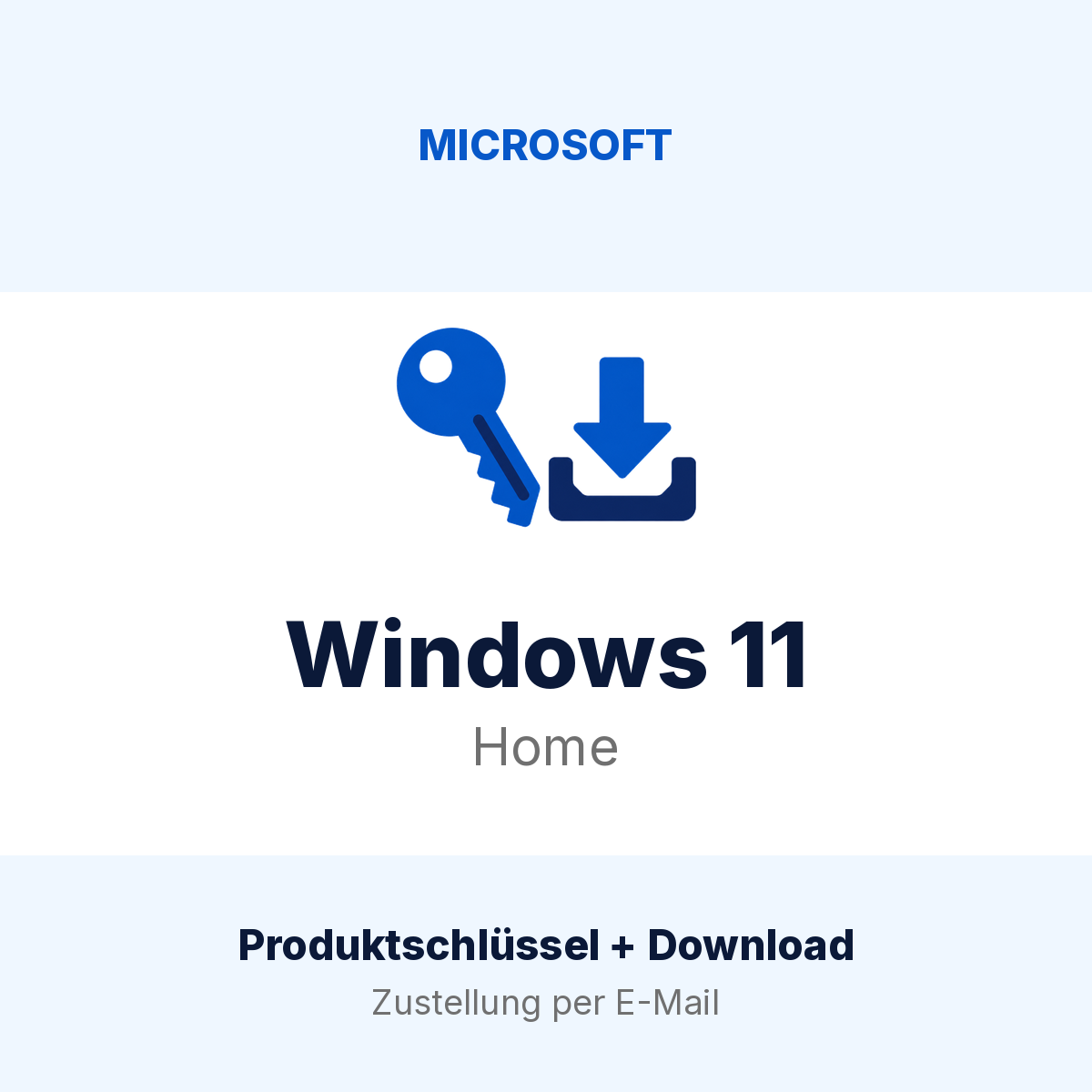 Microsoft Windows 11 Home | Produktschlüssel + Download | Lieferung per E-Mail – Refurbished kaufen bei MJtronics